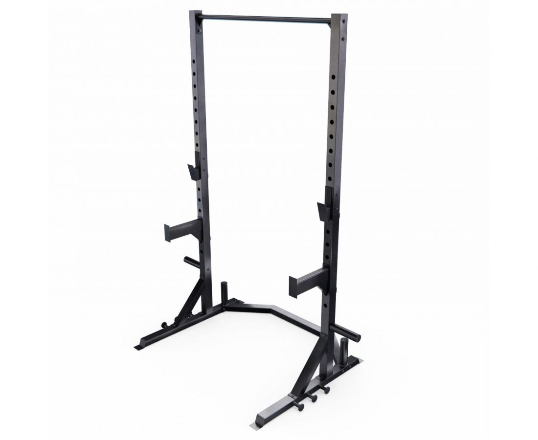 Силовая стойка для приседаний со штангой DFC CAP , черная