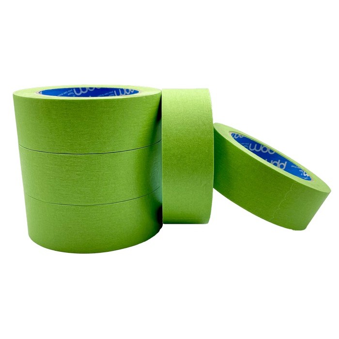 Expert Малярная лента Premium 48мм*40м 110ᴼ/30мин влагостойкая зеленого цвета.