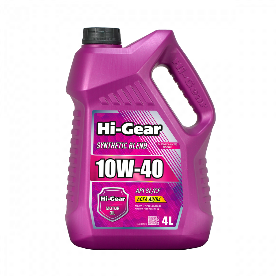 Hi-Gear API SL/CF ACEA A3/B4 10W-40, 4л