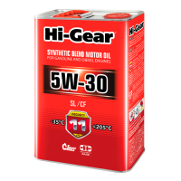 Hi-Gear API SL/CF SAE 5W-30, 4л