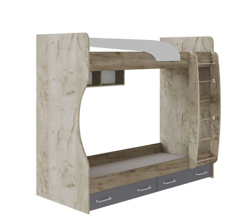 Кровать 2х ярусная "Колибри-Лофт"  без матрасов