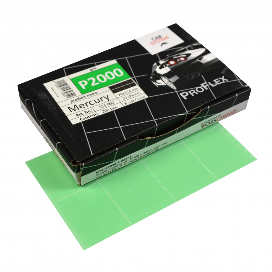 Материал шлифовальный ProFlex Mercury 29мм x 35мм P2000 (уп.=200шт.)