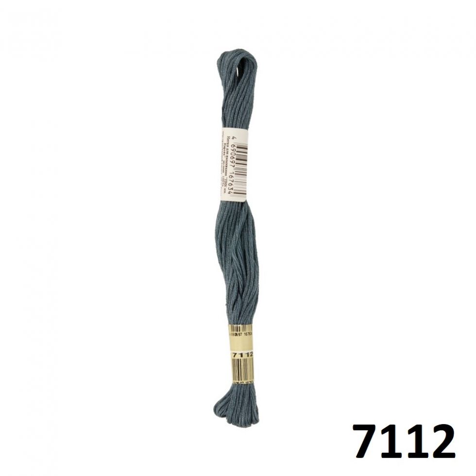 фото мулине 7112 темно-серый