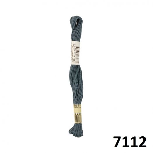 Мулине ПНК им.Кирова С-Пб 10 метров черные и серые оттенки (км10.Ч.)