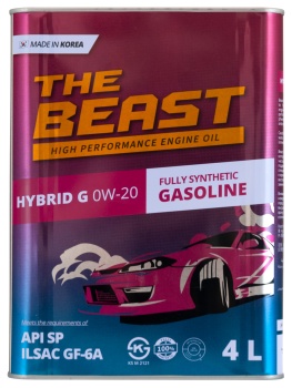 The Beast HYBRID G 0W-20, 4л
