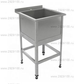 Ванна моечная ВМС/1-73/80 с бортом 1 секция