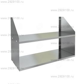 Полка настенная 2-уровневая ПК2-150/30
