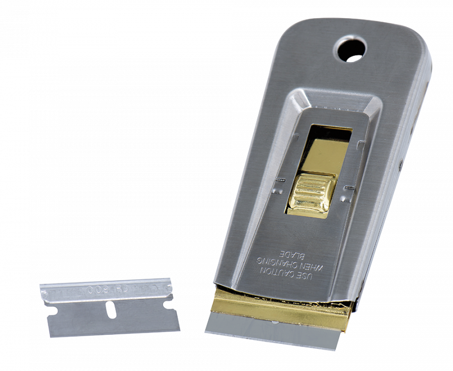 Нож для срезания застывших подтёков лака или краски Scraper