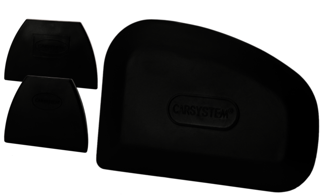 Набор фигурных резиновых шпателей 3шт.