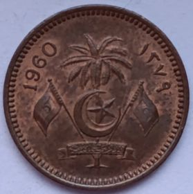 1 лари Мальдивы  1379 (1960)