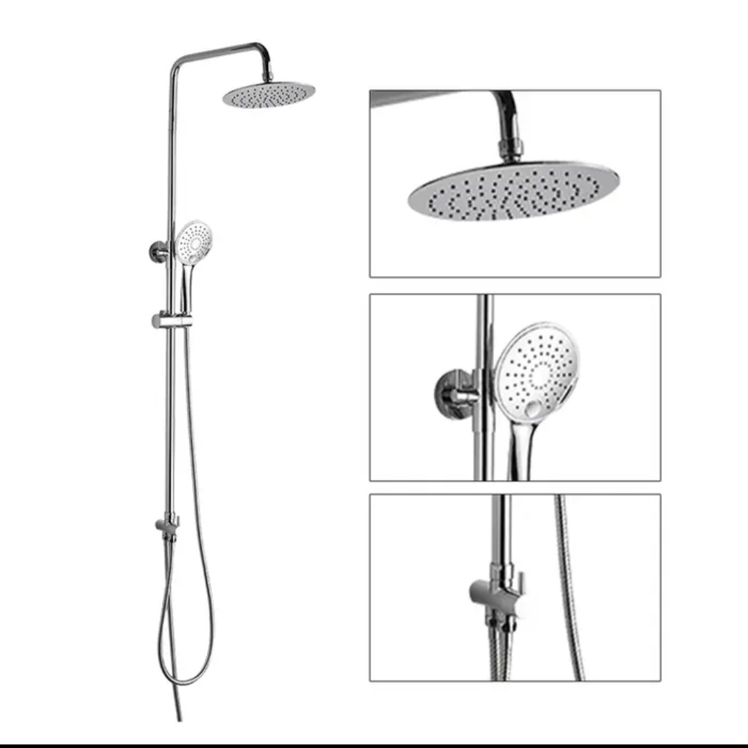 FRAP Stoyak Duş Dəsti İF2407-001, xrom, krantsız