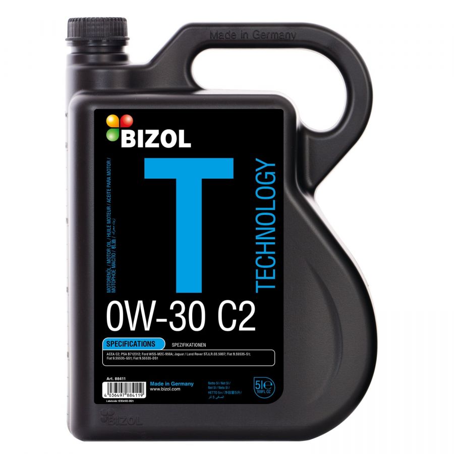 BIZOL Technology C2 0W-30, 5л