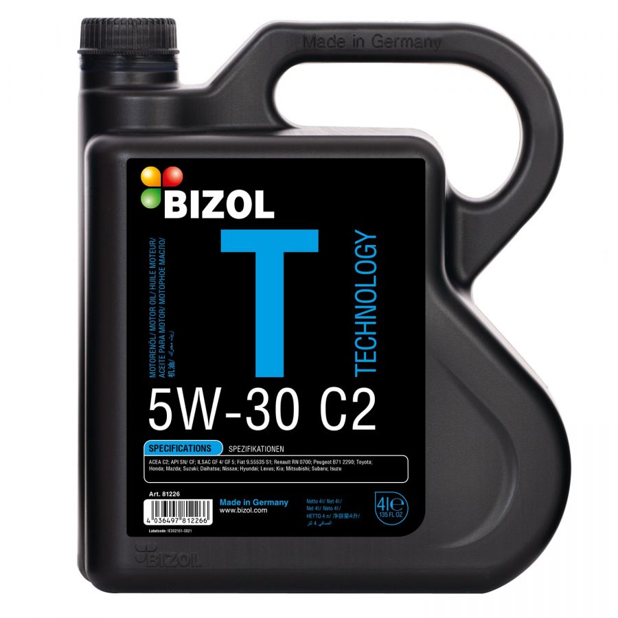 BIZOL Technology C2 5W-30, 4л