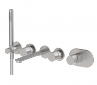 Встроенный смеситель  Fima - Carlo Frattini Slide F5829X2 с изливом схема 1