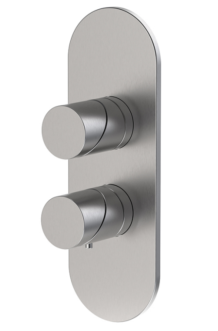 Термостатический смеситель  Fima - Carlo Frattini Slide F5809X7 с переключателем на 2/3 выхода