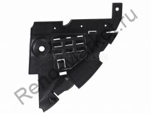 Защита переднего бампера левая LoganII