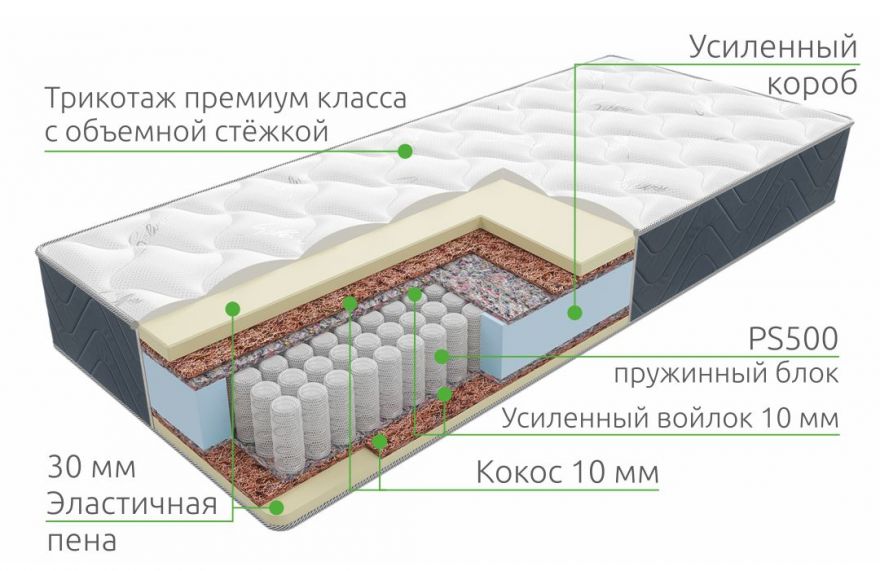 Матрас Ultra 30 Hard  PS 500 | Vita