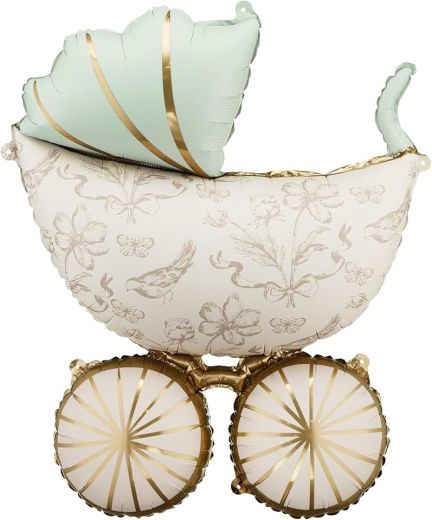 Коляска ретро мальчик