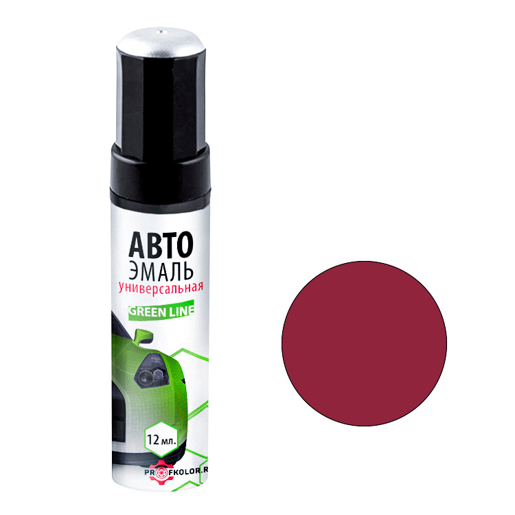 Карандаш с кисточкой для подкраски сколов на Pantone. Цвет Pantone 207C. Код цвета: 207,207C