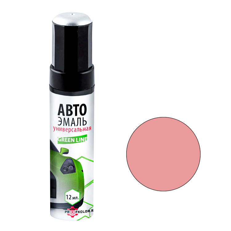 Карандаш с кисточкой для подкраски сколов на Pantone. Цвет Pantone 244C Pink. Код цвета: 244C