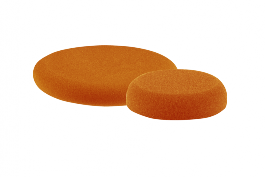 Полировальник поролоновый средней жесткости 145х25мм оранжевый