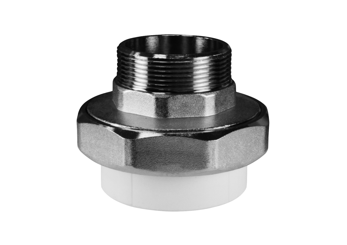 Муфта комбинированная разъёмная (американка) с наружной резьбой 20х1/2