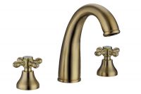 Вентильный смеситель на горизонтальную поверхность для раковины Boheme Medici 317 схема 1 Вентильный смеситель на горизонтальную поверхность для раковины Boheme Medici 317 схема 1