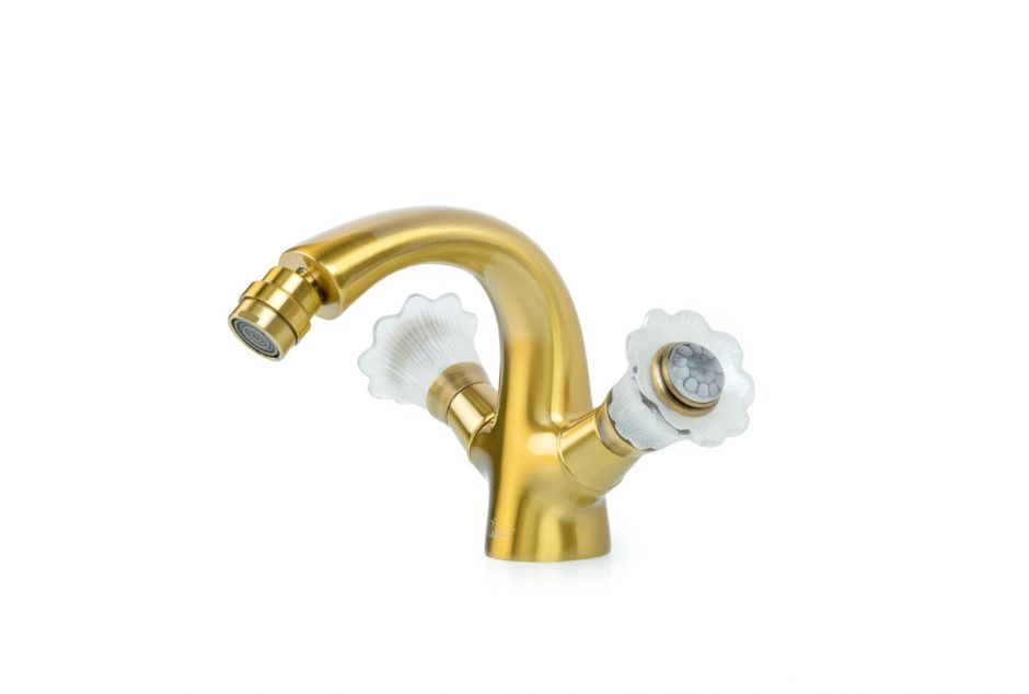 Изображение Cмеситель на горизонтальную поверхность для биде Boheme Camelia 316-Camelia