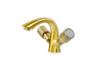 Смеситель для раковины Boheme Royal Cristal 311-Royal/CRST black схема 1