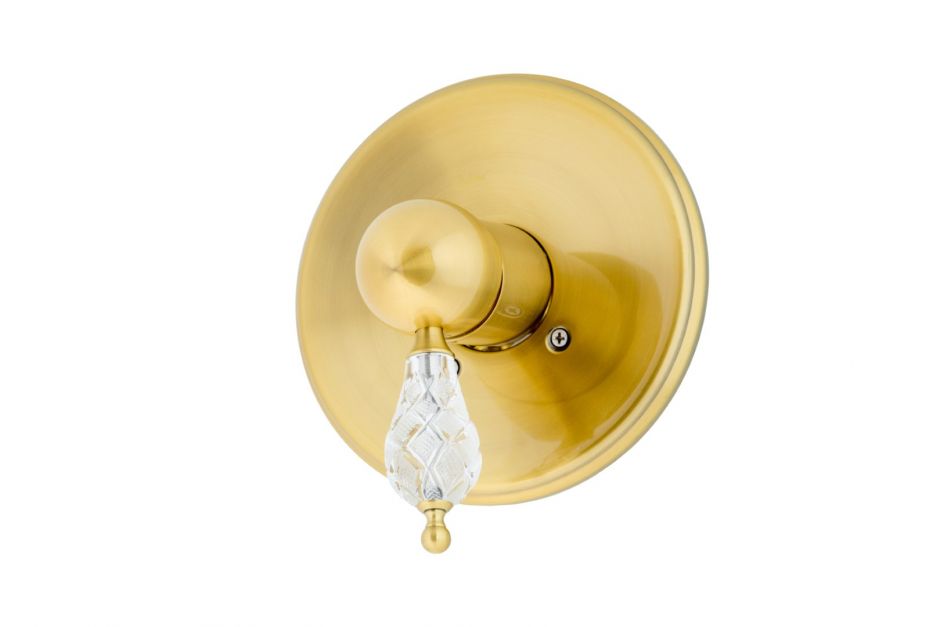 Изображение Однорычажный cмеситель для душа Boheme Сrystal 305-CRST