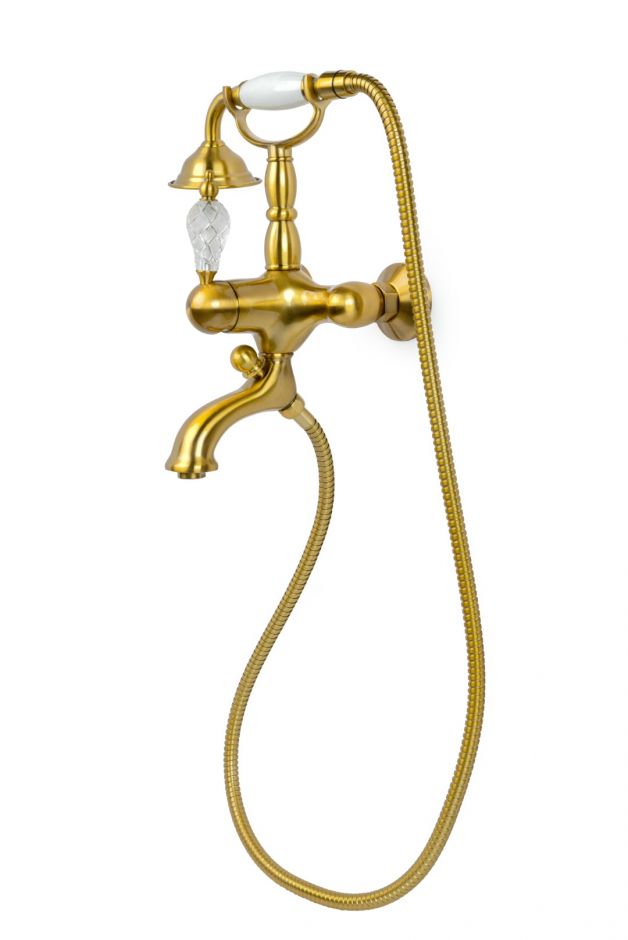 Изображение Настенный смеситель для ванны Boheme Сrystal 303-CRST