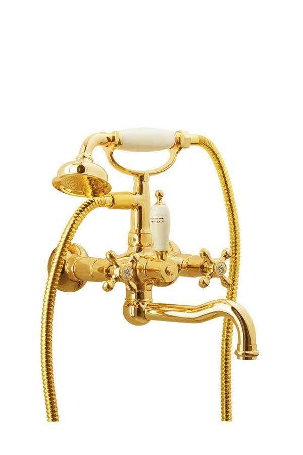 Изображение Вентильный смеситель для ванны Boheme Tradizionale Oro 293