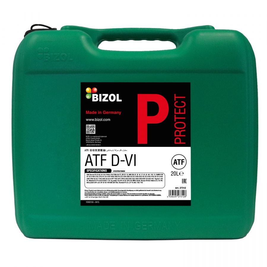 BIZOL Protect ATF D-VI, 20л