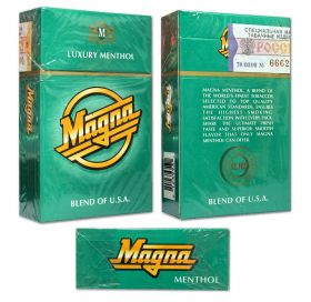 Сигареты - Magna Menthol. USA. Акциз 90-е. Оригинал verified
