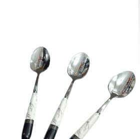 Ложка столовая с керамической ручкой, набор 6шт.