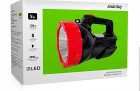 Фонарь прожекторный SMARTBUY SBF-355-K аккум. 5W