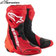 Мотоботы Alpinestars Supertech R Vented, красные