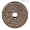 Бельгия 10 сантимов 1920