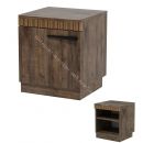 Тумба прикроватная на цоколе Ольга 3 Дуб коми