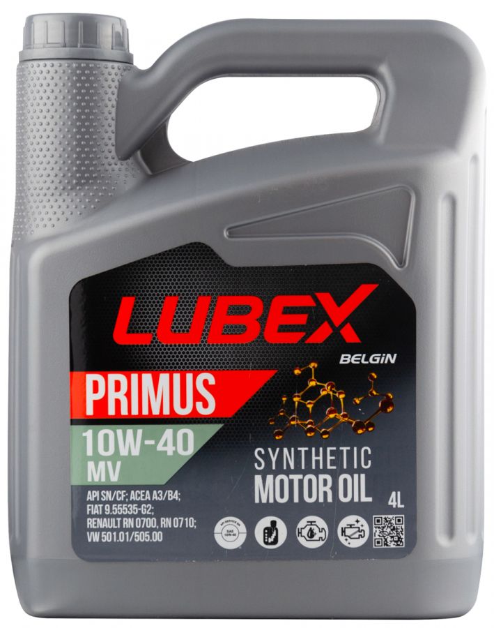 Lubex PRIMUS MV 10W-40, 4л