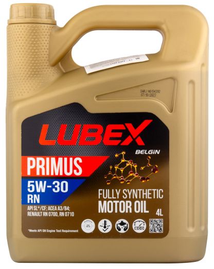 Lubex PRIMUS RN 5W-30, 4л