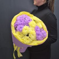 Букет из 5 Кустовых хризантем