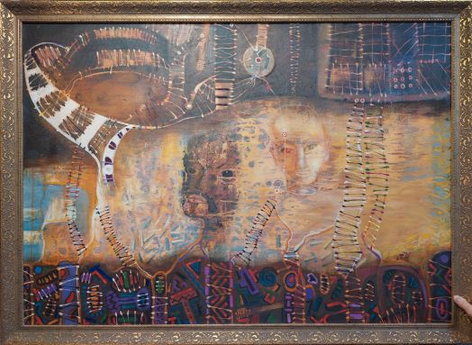 интерьерная энергокартина "Квантовое поле"