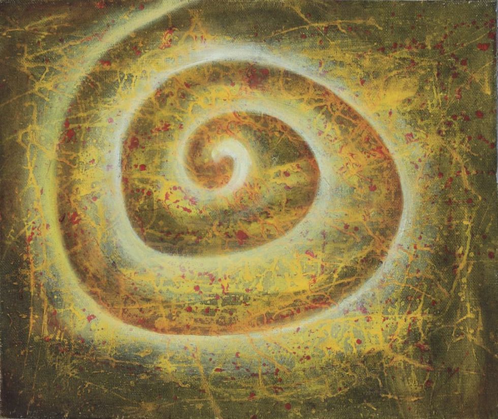 интерьерная энергокартина "Спираль Времени"