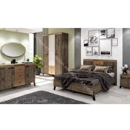 Спальня Ольга 3" Дуб коми