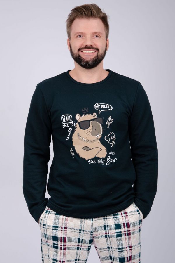 Пижама Капибара 2 [зеленый]