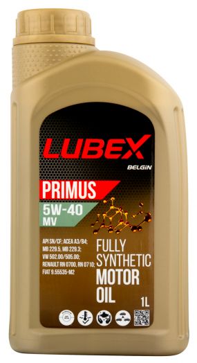 Lubex PRIMUS MV 5W-40, 1л