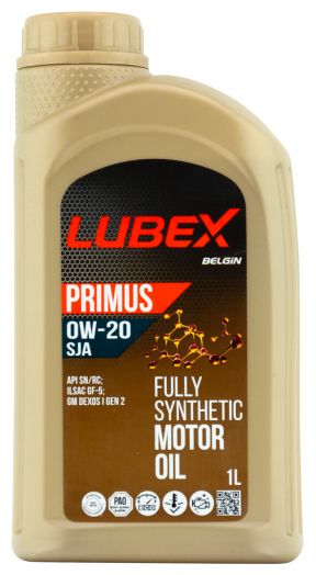 Lubex PRIMUS SJA 0W-20, 1л