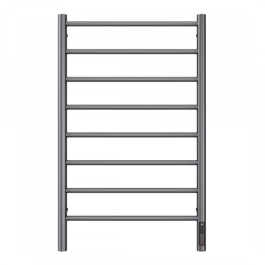 Аврора П8 500х850 Электро Полотенцесушитель TERMINUS Оружейная сталь