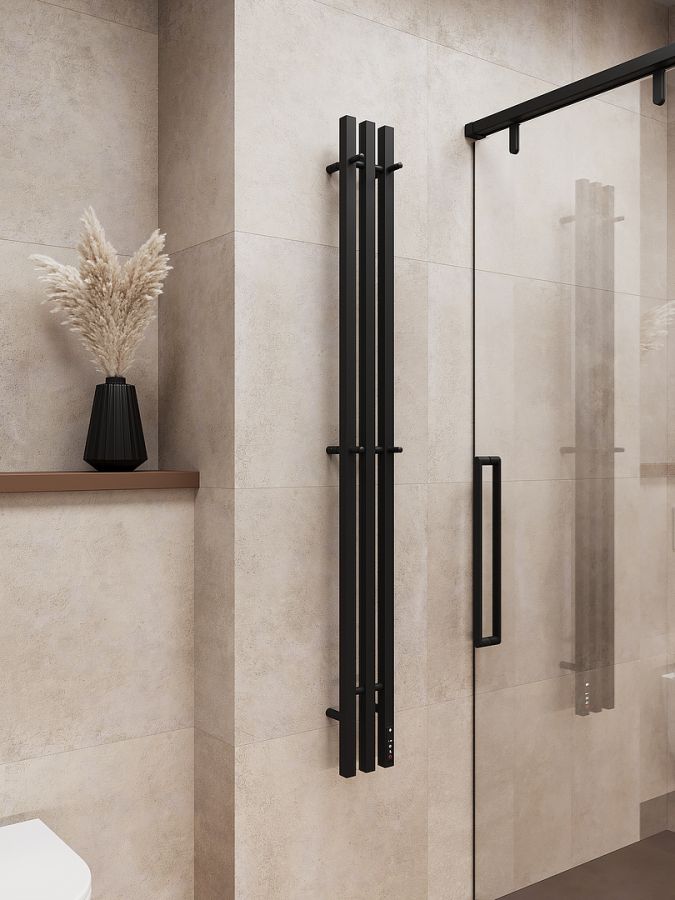 Стойка электро TRES проф1600 крашеный, RAL 9005 матовый